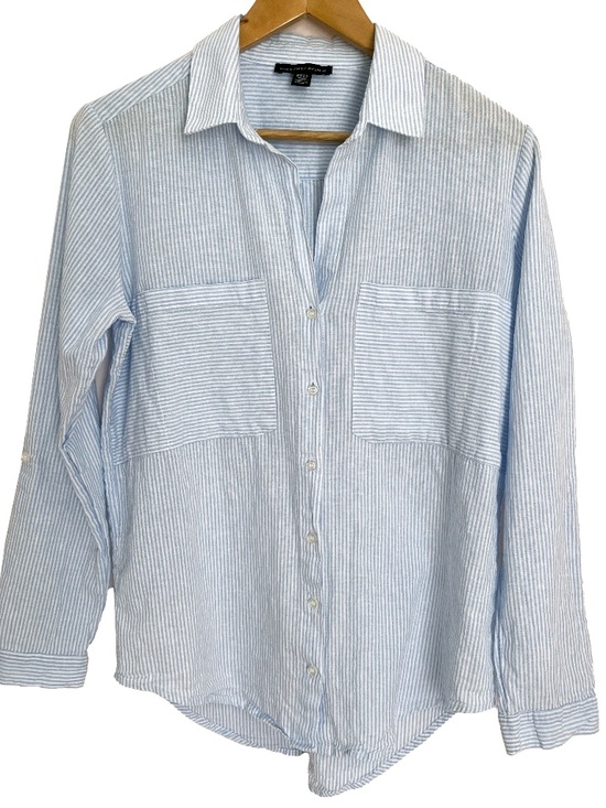 Saks Fifth Avenue Black Label Tops - Linen Cotton Shirt